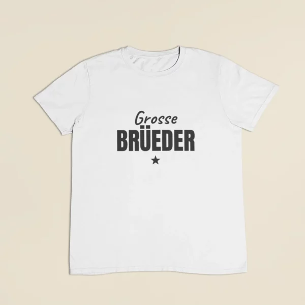 Grosse Brüeder – T-Shirt (Kinder)