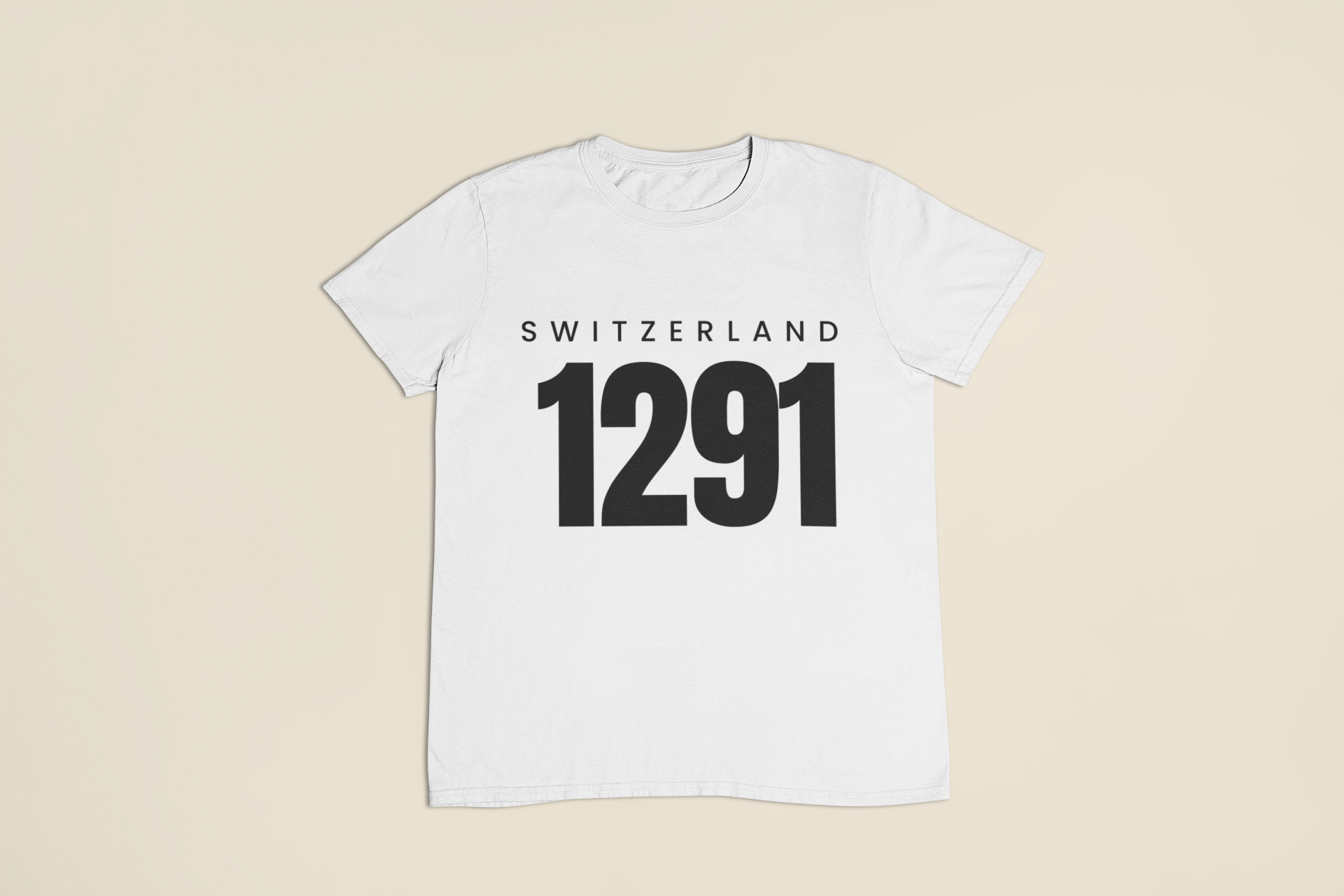 Motiv 1291 auf weissem T-Shirt