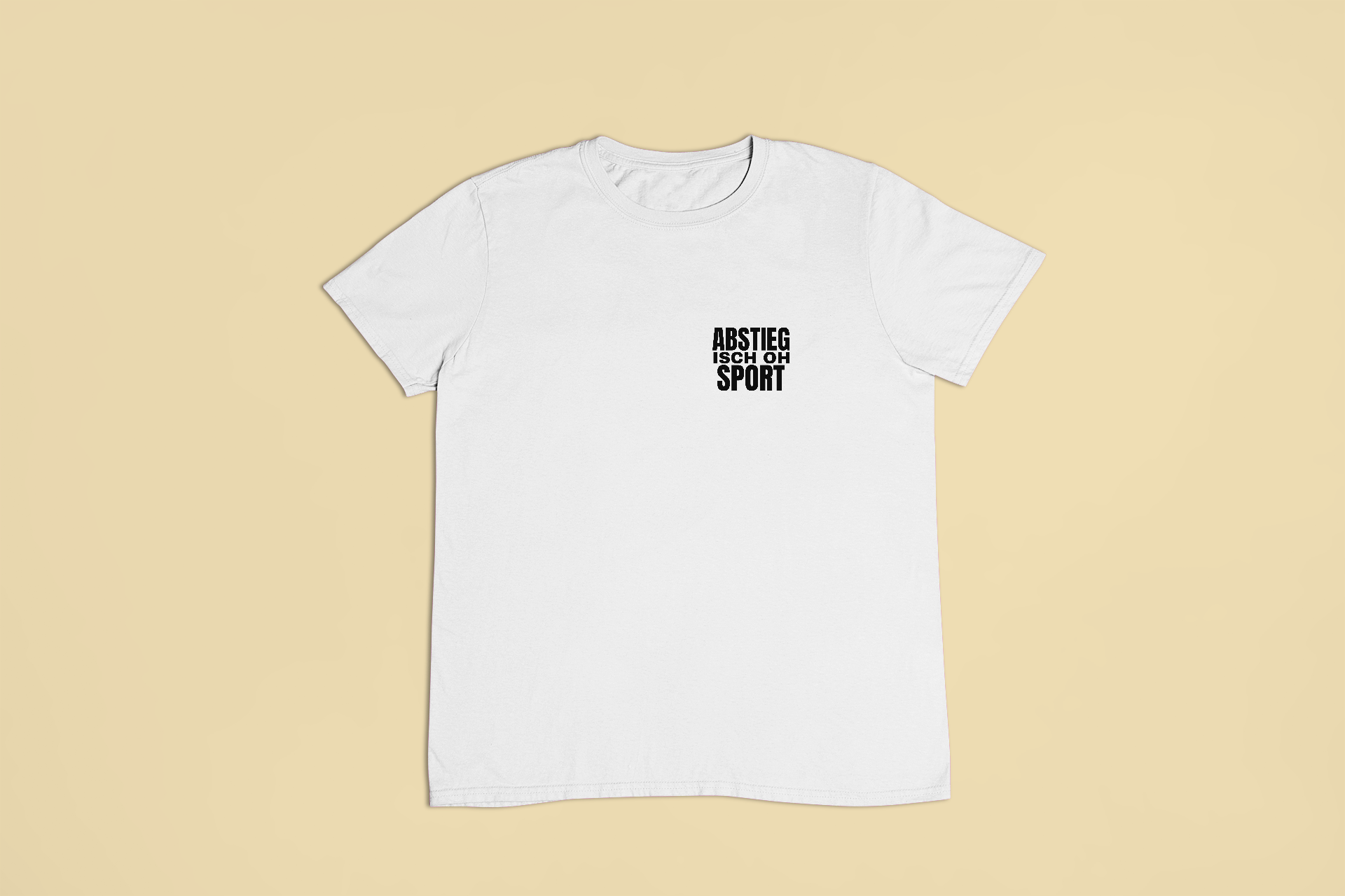 Abstieg isch oh Sport – T-Shirt – Bild 3