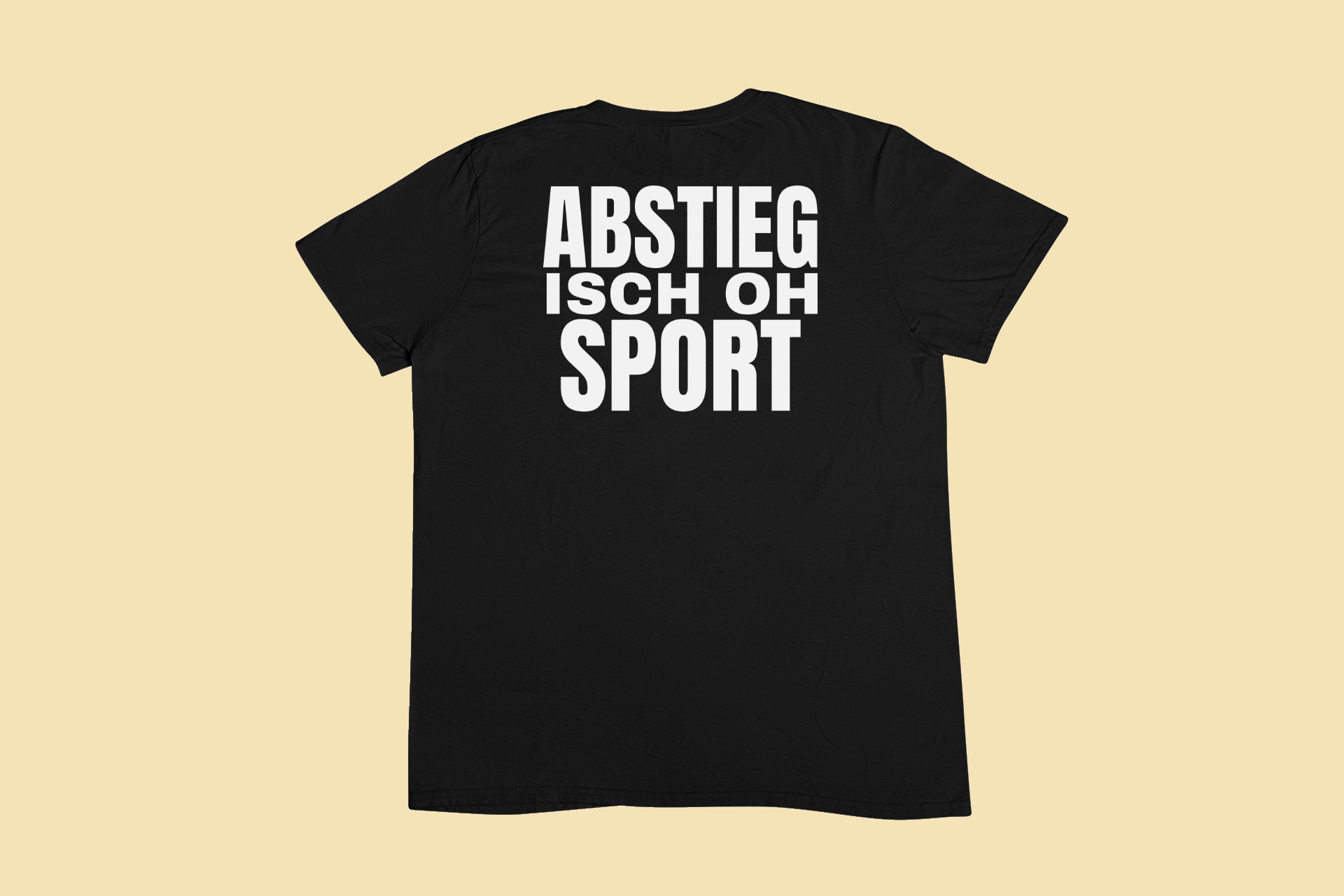 Abstieg isch oh Sport – T-Shirt – Bild 6