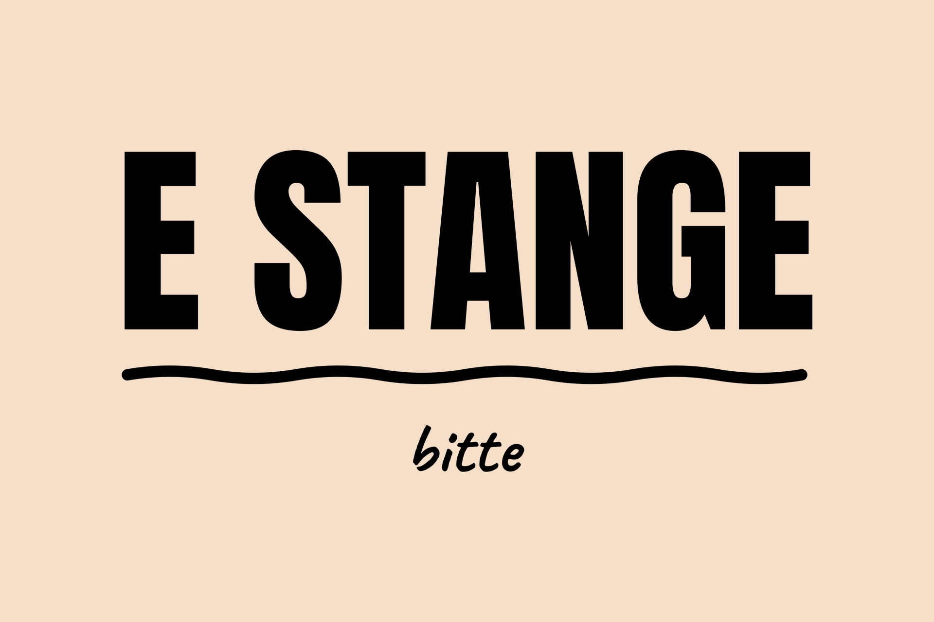 Motiv «E Stange bitte» – die Druckvorlage im Detail