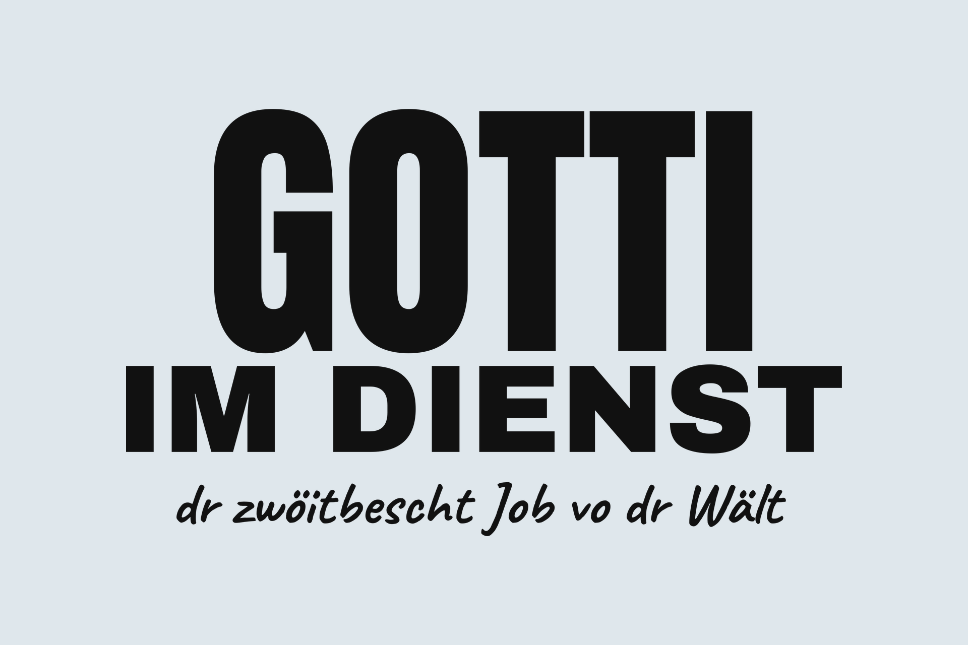 Motiv «Gotti» – die Druckvorlage im Detail