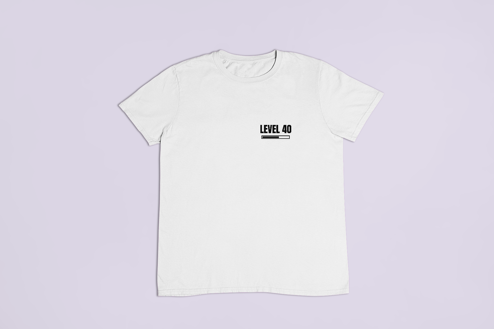 Level 40 – T-Shirt – Bild 3
