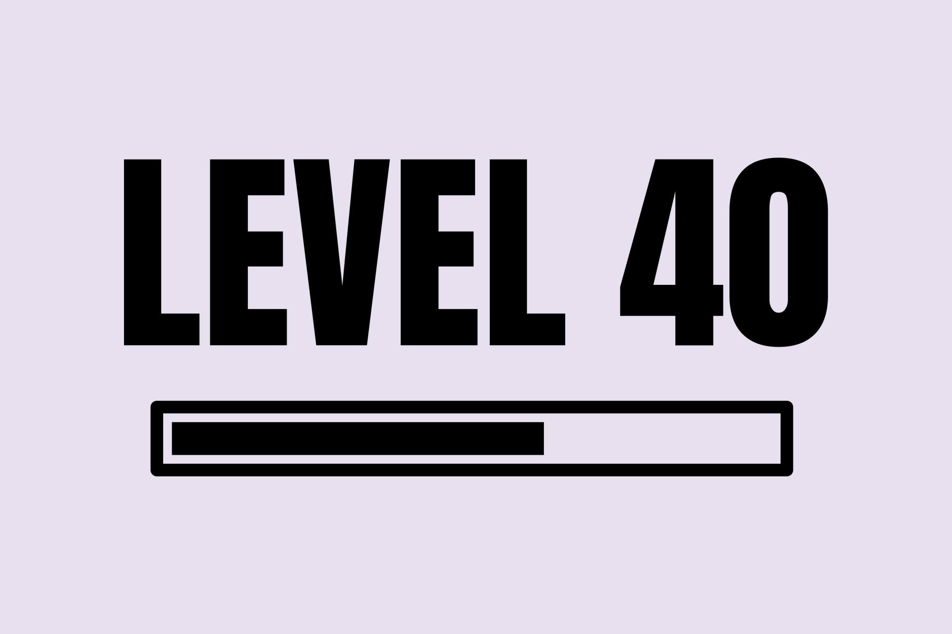 Motiv «Level 40» – die Druckvorlage im Detail