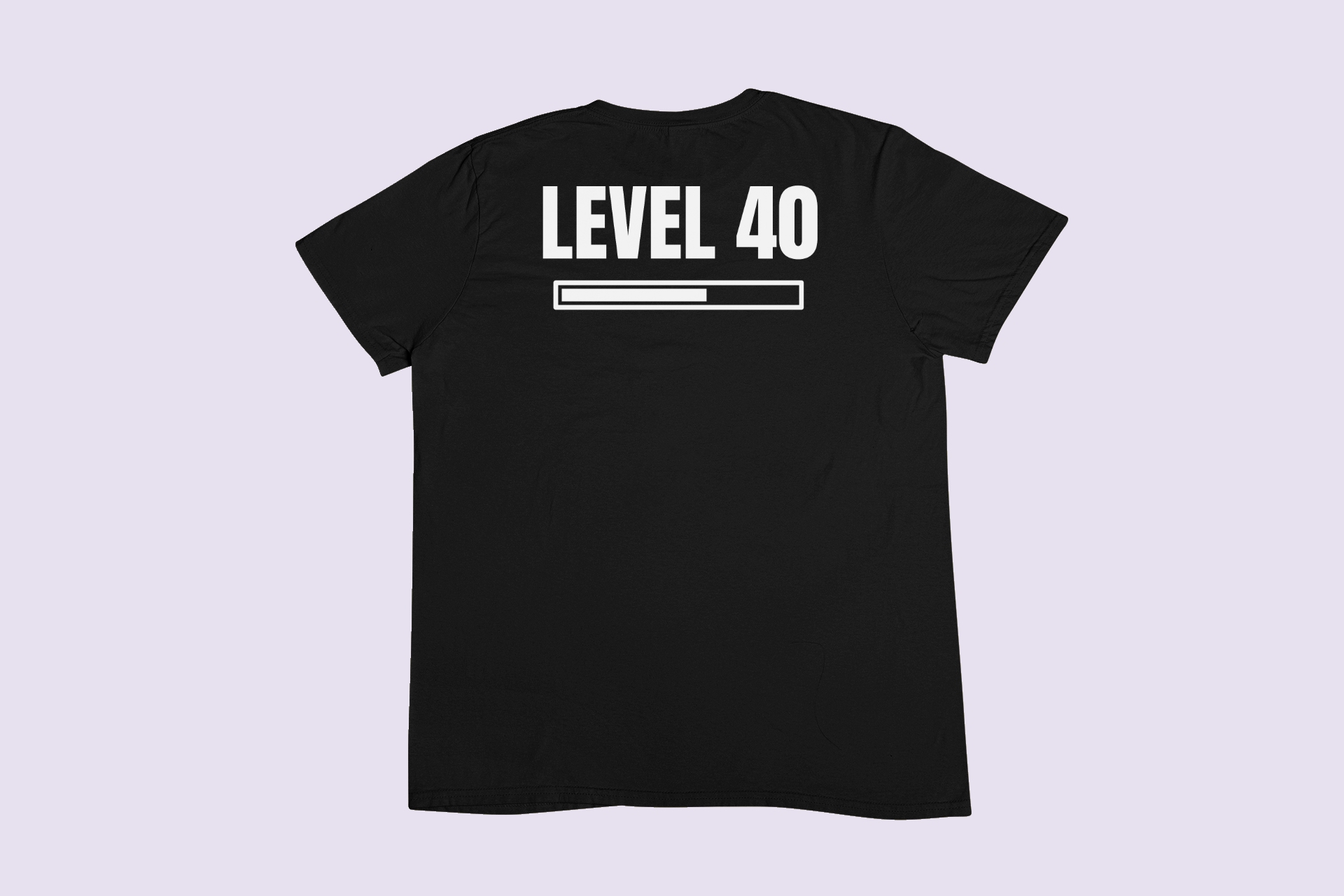 Level 40 – T-Shirt – Bild 6