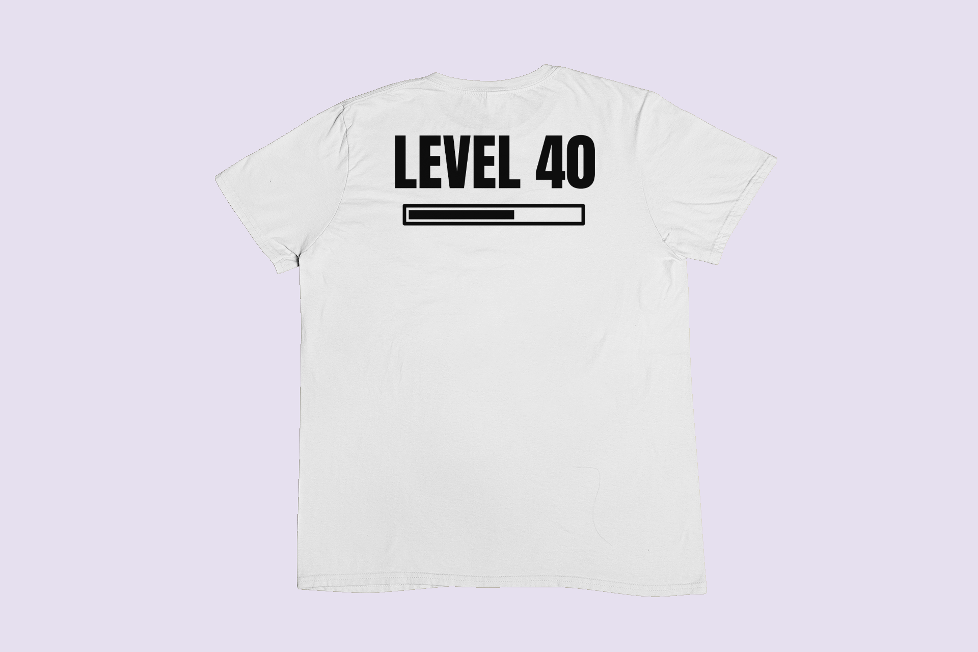 Level 40 – T-Shirt – Bild 5