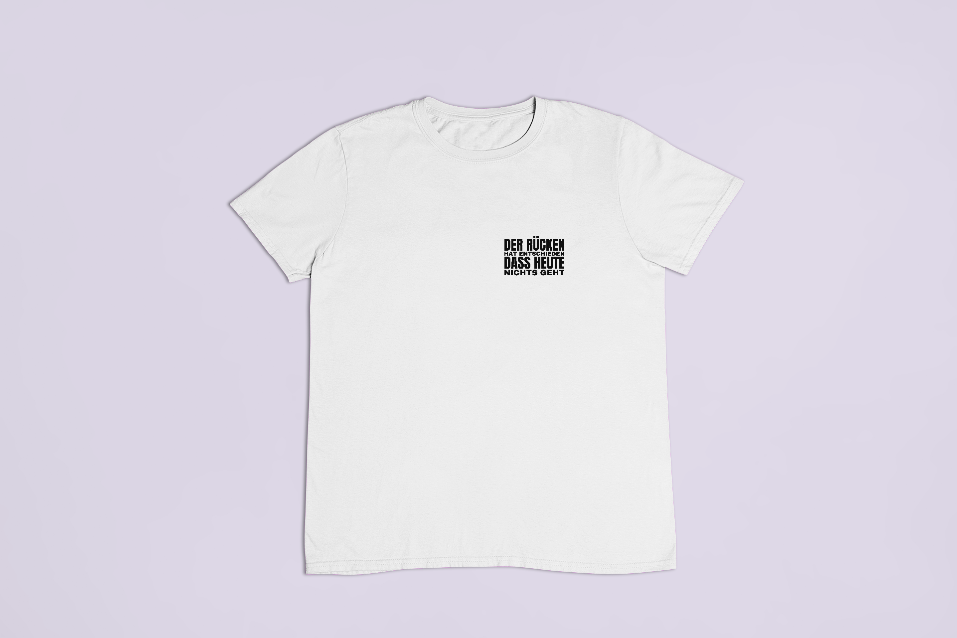 Der Rücken hat gesprochen – T-Shirt – Bild 3